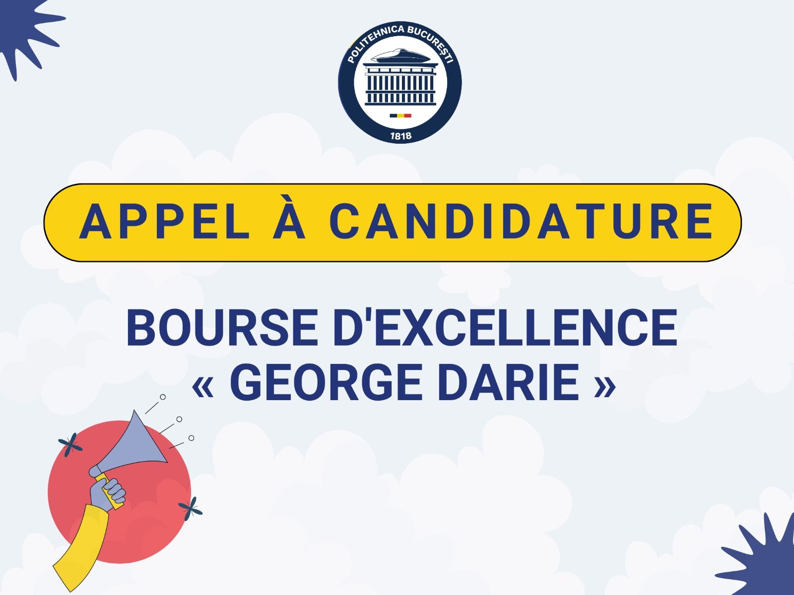 Bourse d'excellence « George Darie »